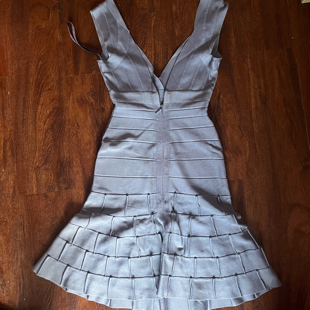 Herve Leger Purple Dress - 100% Authentic